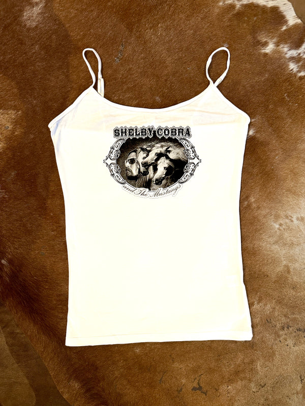 Mustangs - "Pharaohs Mustangs" - Women's Spaghetti Strap Tank
