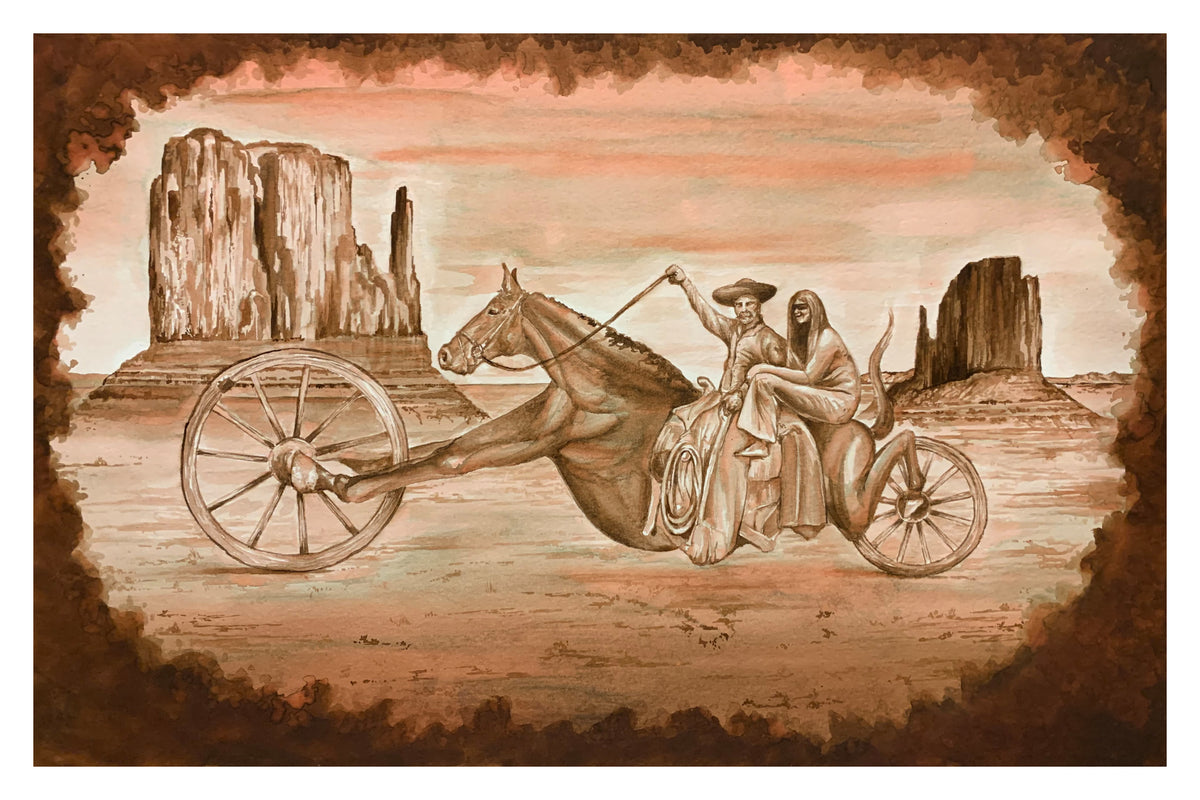 Chopper Horse - Shelby Cobra -PRINT